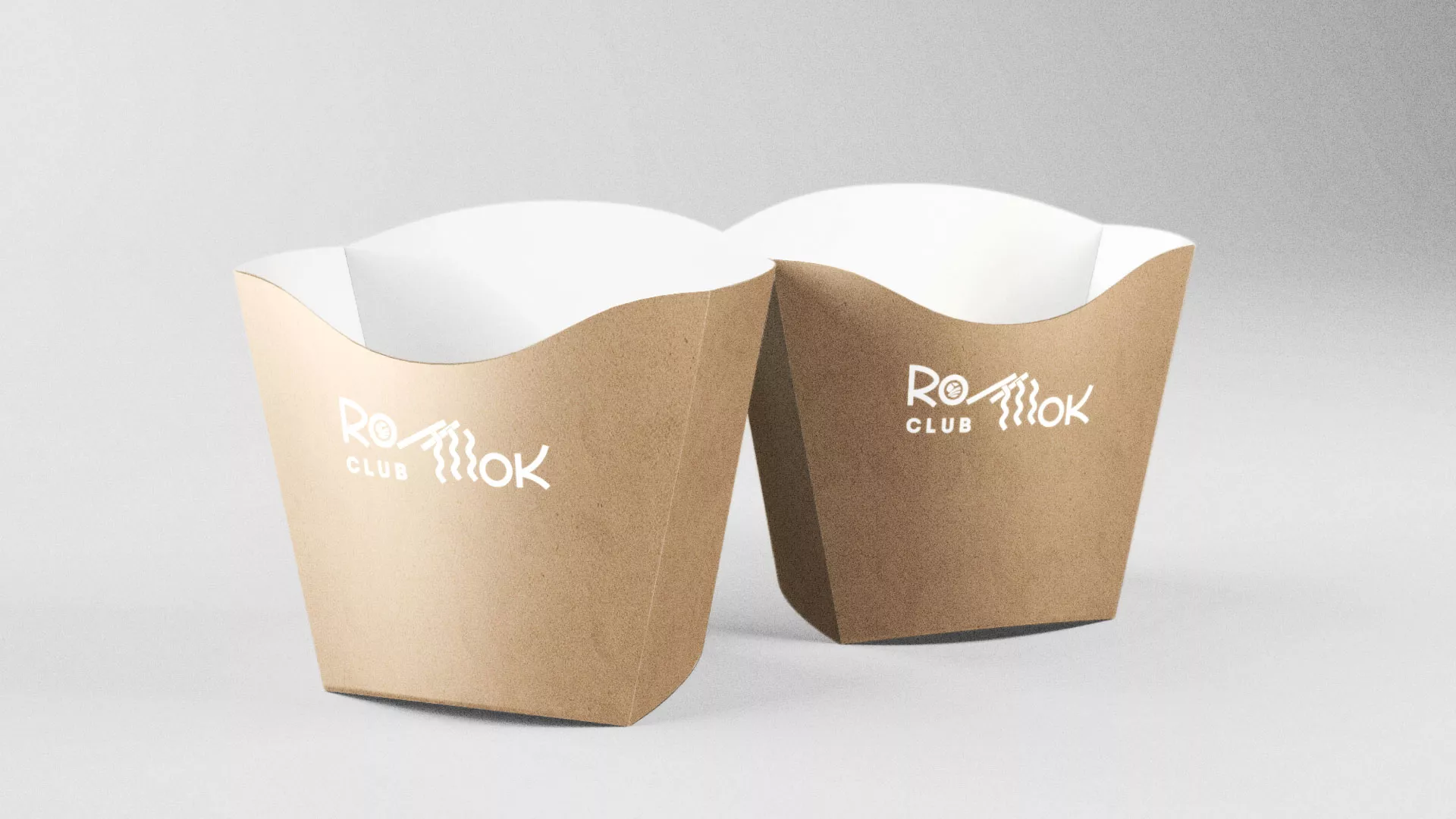 Создание логотипа суши-бара «Roll Wok Club» в Магасе